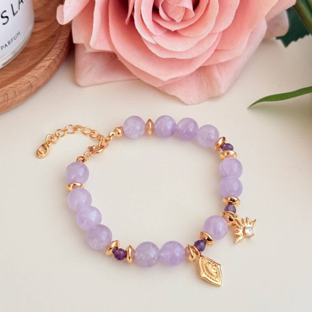 Pulsera amatista plata de ley S925