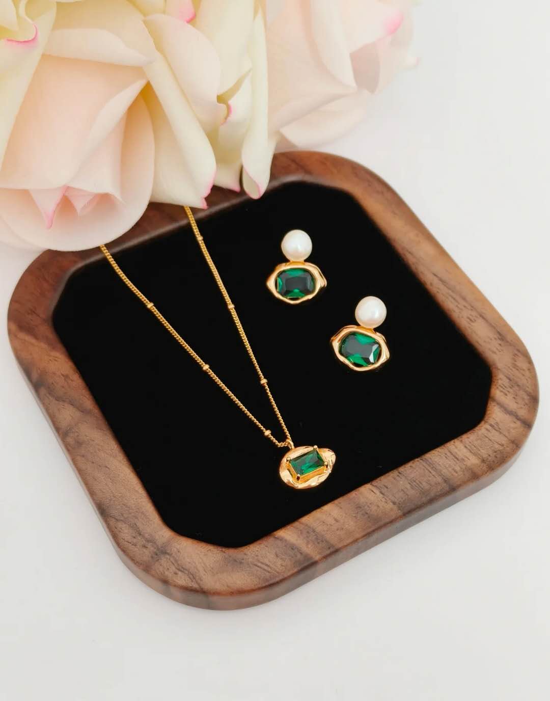 Piedra natural Jewelry Pack Esmeralda